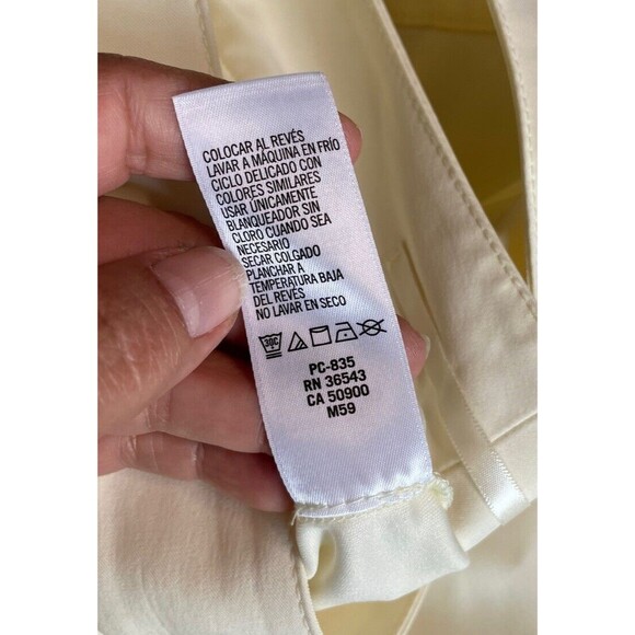 Izod Womens Ivory Plaid Skort Size 10 Golf Tennis PickleBall Rhinestones - Picture 12 of 13